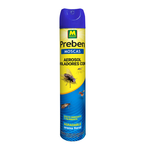 INSECTICIDA VOLADORES SPRAY 750ML PREBEN