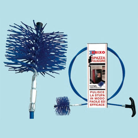 CEPILLO LIMPIEZA TUBO CHIMENEA PELLET 80 MM