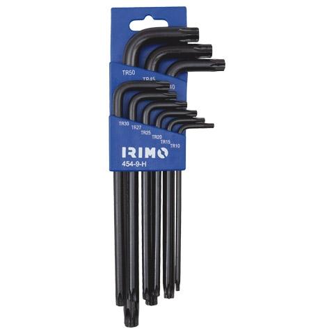 JUEGO LLAVES TORX ACODADA INVIOLABLE 9P 454-9-H