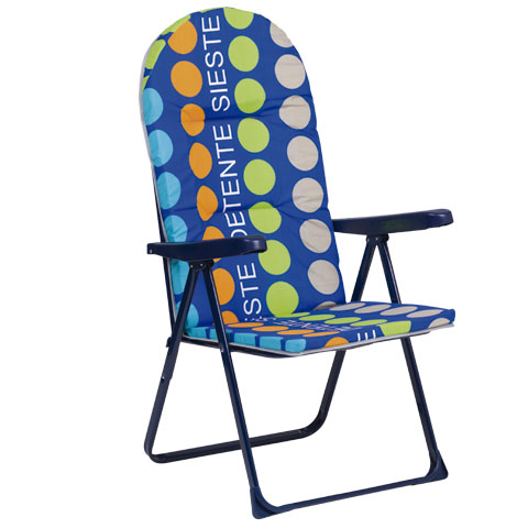 SILLON TUBO OVAL PLEGABLE ACOLCHADO 3CM 5 POSICIONES