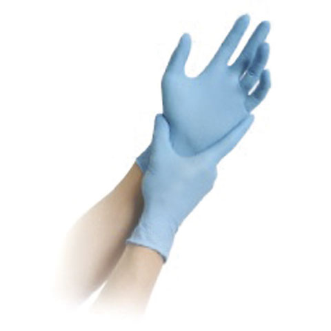GUANTE NITRILO AZUL DESECHABLE