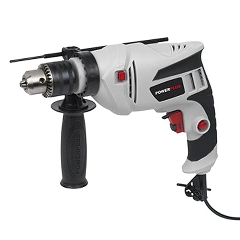 TALADRO POWC-10100 PERCUTOR REVERSIBLE ELECTRONICO 500W 13MM