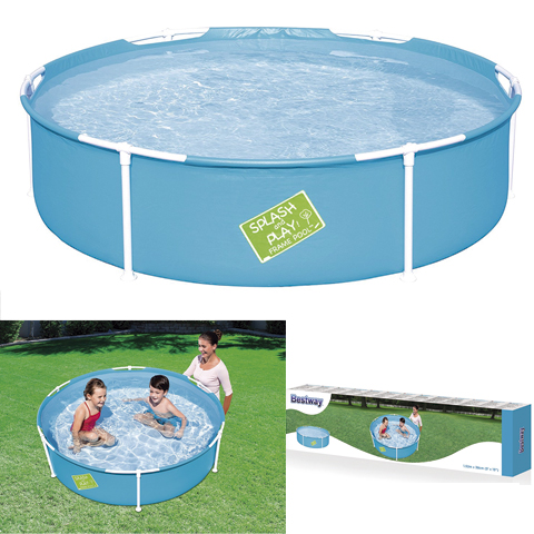 PISCINA REDONDA INFANTIL ESTR.TUBO 152X H38CM REF.56283
