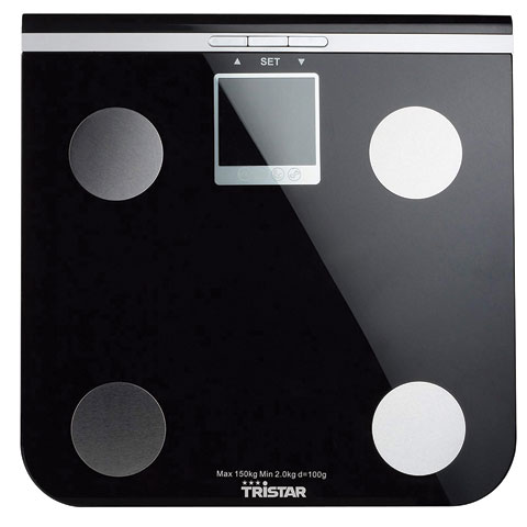 BASCULA BAÑO C/ANALIZADOR 150 KG