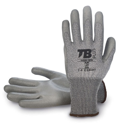 GUANTE ANTICORTE POLIURETANO GRIS