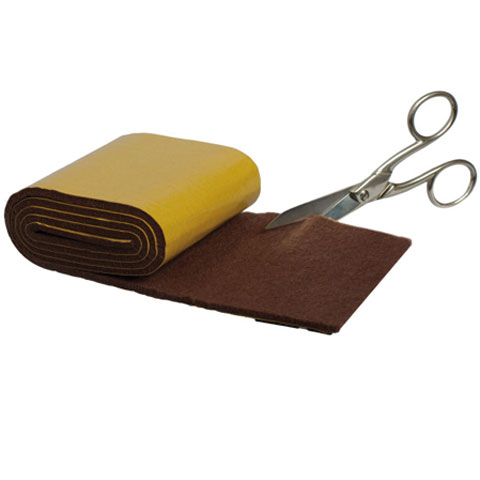 FIELTRO ADHESIVO DESLIZANTE ROLLO 8,5X100CM MARRON BLISTER