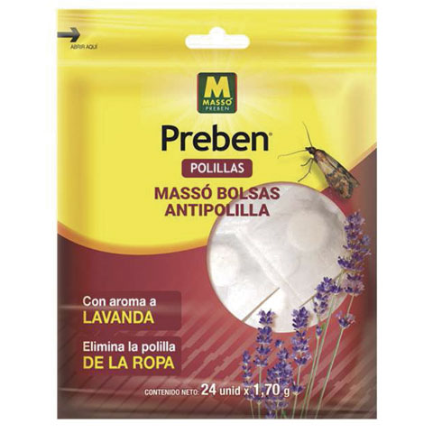 ANTIPOLILLAS BOLSA 1,70 G (24 UD.)