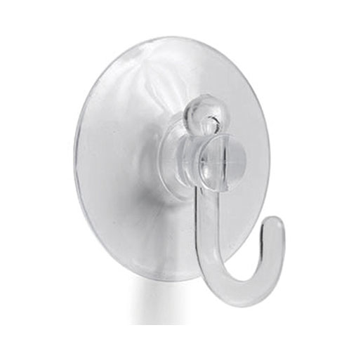 COLGADOR VENTOSA TRANSPARENTE BLISTER