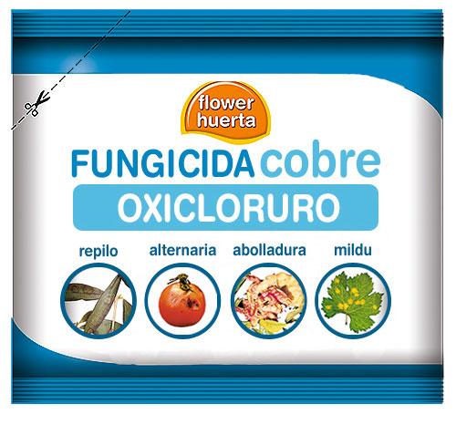 FUNGICIDA POLVO OXICLORURO DE COBRE 50% SOBRE 50GR