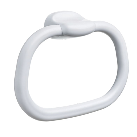 TOALLERO BAÑO ARO POLIPROPILENO BLANCO