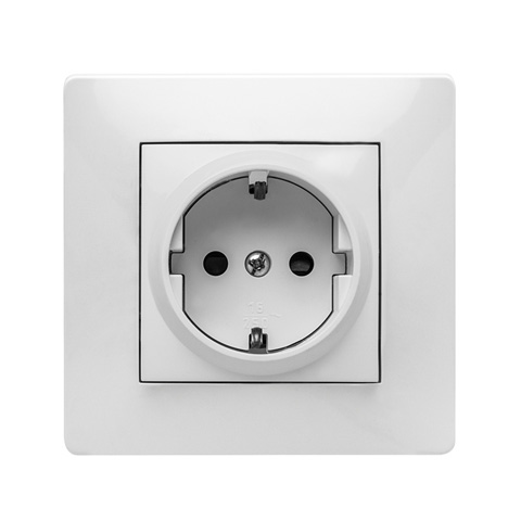 MECANISMO EMPOTRAR BASE TOMA CORRIENTE 16A 250V