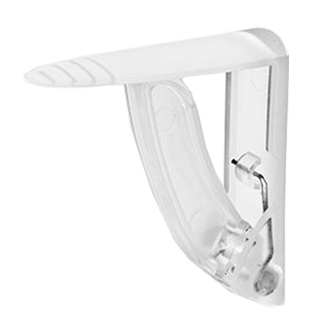 SUJETAMANTELES PLASTICO TRANSP C/MUELLE (BL 2UD)