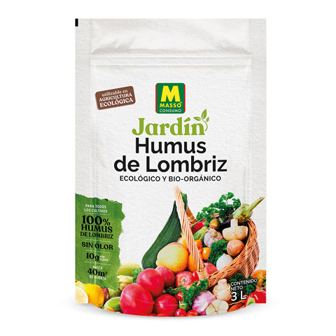 ABONO HUMUS LOMBRIZ ECO 3L MASSO