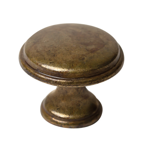 POMO MUEBLE BRONCE ENVEJECIDO ARO 29MM