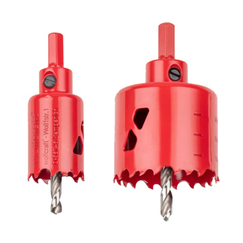 CORONA BIMETAL CON ADAPTADOR Y BROCA PILOTO WOLFCRAFT