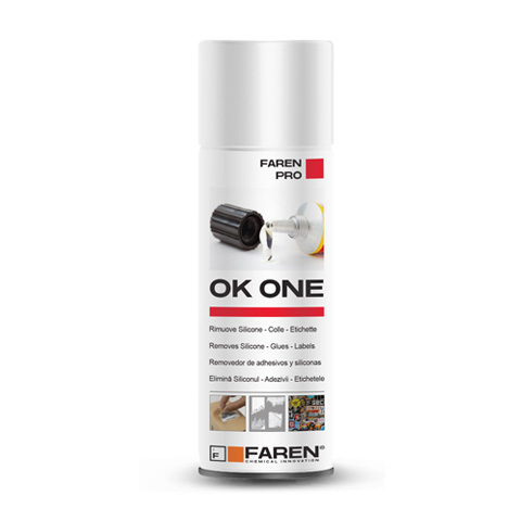 LIMPIADOR SILICONAS-COLAS-RESINAS 200ML OK ONE SPRAY FAREN