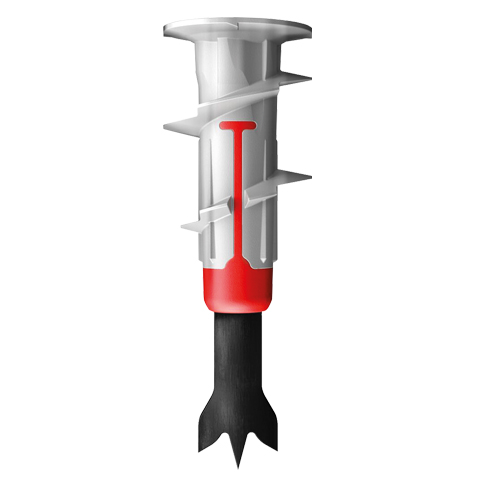 TACO PLADUR NYLON/PP FISCHER DUOBLADE