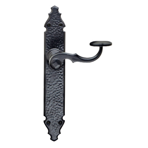 MANIVELA RUSTICA NEGRA CASTILLA 276X44MM REF1100 (CAJA 2 JUEGOS)