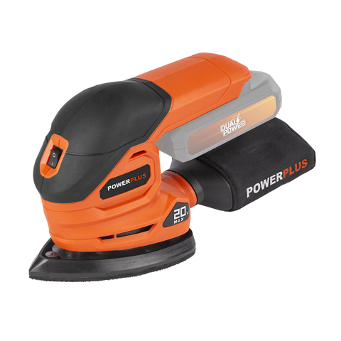 LIJADORA MOUSE DUAL POWER SIN BATERIA POWDP50200