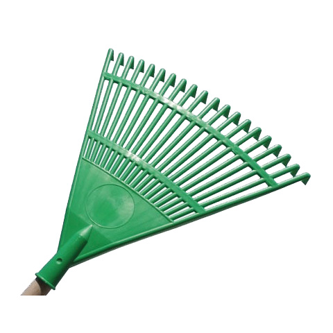 ESCOBA JARDIN FIJA PLASTICO 20 PUAS BRIXO