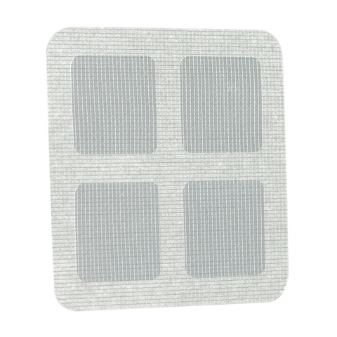 REJILLA ADHESIVA MOSQUITERA FIBRA VIDRIO 100X100MM (BL 6UD) M1003G KOPPELS