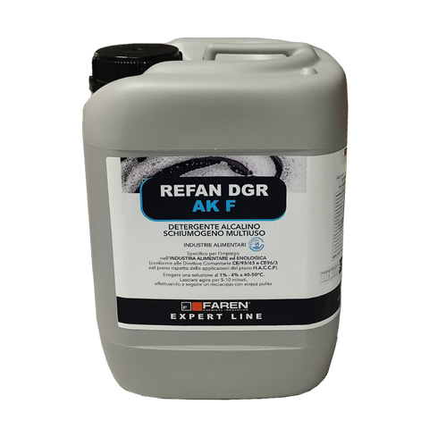 DESENGRASANTE PROFESIONAL EN ESPUMA 5L REFAN DGR AK F FAREN