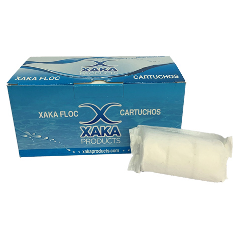 FLOCULANTE CARTUCHOS CAJA 1KG.