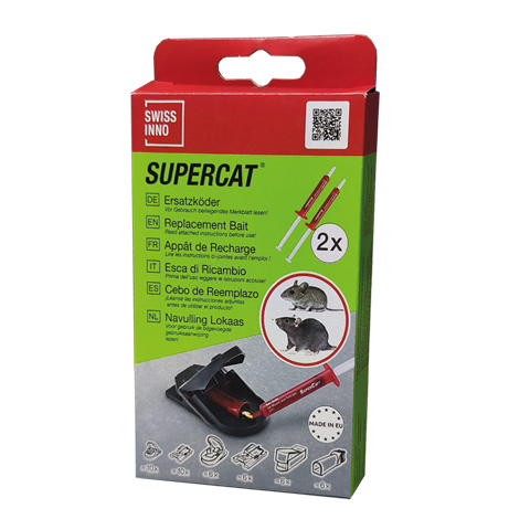 CEBO TRAMPA RATAS-RATONES SUPERCAT (BL 2 JERINGAS)