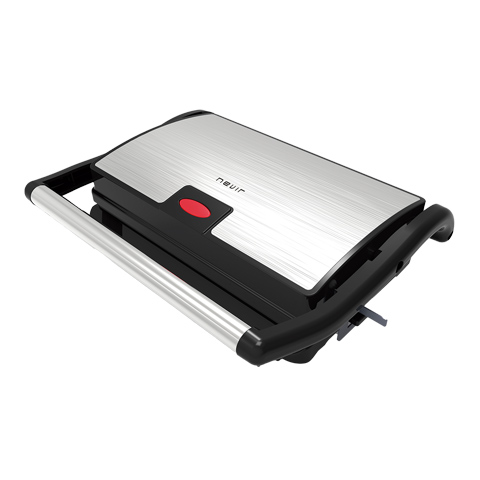 GRILL 280X230MM 800W INOXIDABLE NVR-9438PCG NEVIR