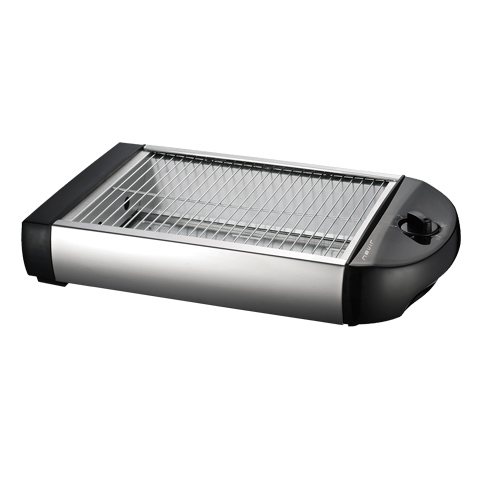 TOSTADOR ELECTRICO PLANO C/TEMPORIZADOR INOXIDABLE 600W NVR-9813T NEVIR
