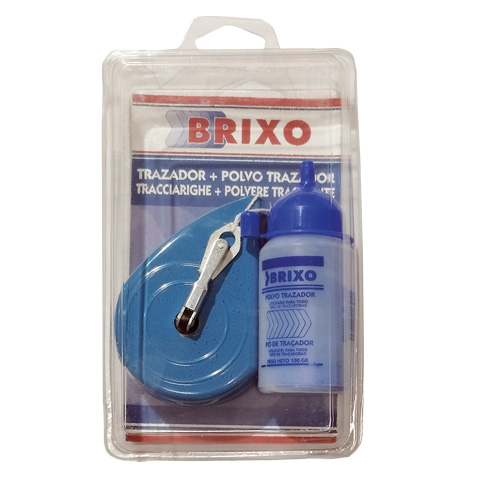 TIRALINEAS METALICO 30M + AZULILLO 100G