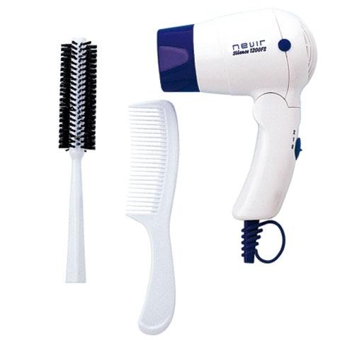 SECADOR PELO 1200W 2 VELOCIDADES VIAJE NVR-1200FS