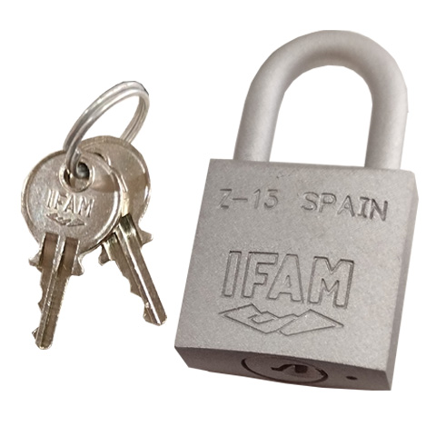 CANDADO IFAN NIQUEL A/CORTO SERIE Z