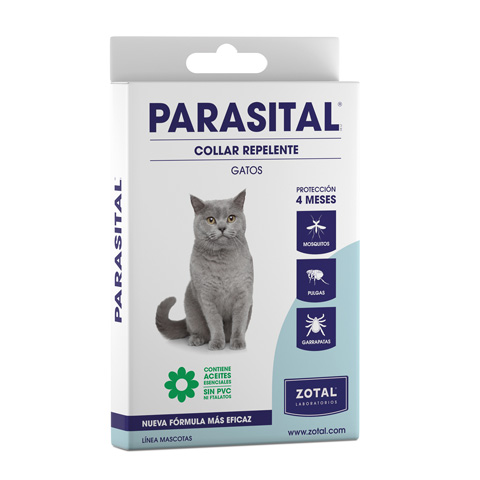 COLLAR ANTIPARASITAROS GATOS INSECTICIDA