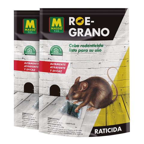 RATICIDA CEREAL ROE GRANO