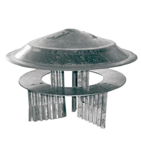 SOMBRERETE CHIMENEA GALVANIZADO ADAPTABLE