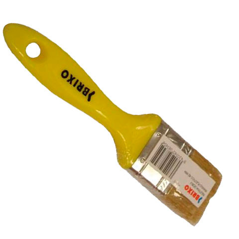 BROCHA PLANA DOBLE MANGO PLASTICO