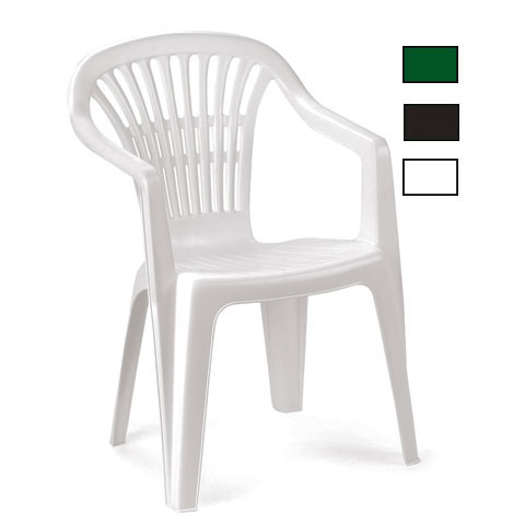 SILLON JARDIN RESINA RESPALDO BAJO SCILLA