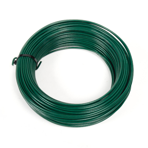ALAMBRE PLASTIFICADO VERDE ROLLO 5 KG