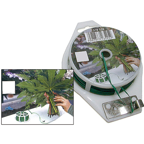 ALAMBRE PLASTIFICADO VERDE PARA PLANTAS