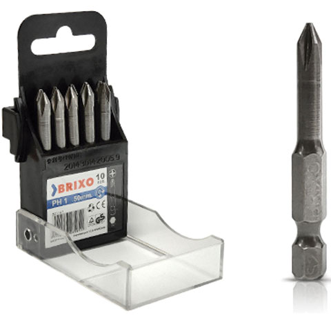 PUNTA DESTORNILLADOR EXTRADURA PH X 50MM BL 10 UD.