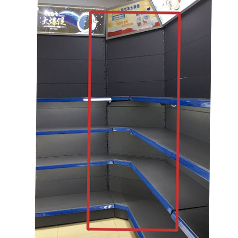 EXPOSITOR BRIXO ESQUINA 800X200X45CM