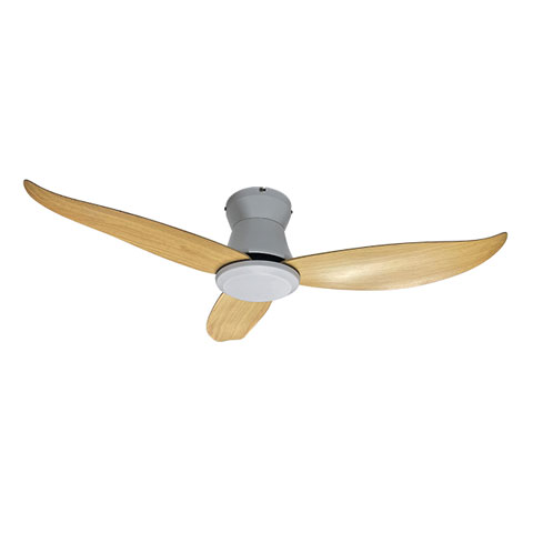 VENTILADOR TECHO C/MANDO LEVANTE 132CM MADERA NIKLAS