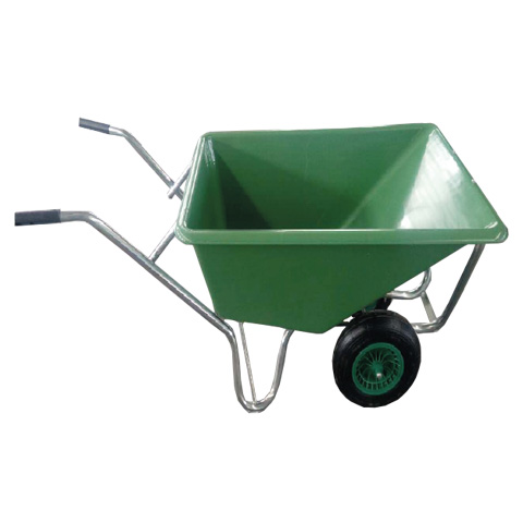 CARRETILLA POLIPROPILENO DESMONTADA 200 LITROS DOS RUEDAS BRIXO