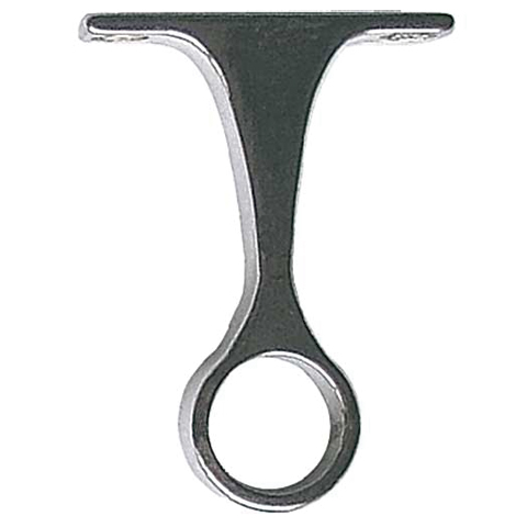 SOPORTE TUBO ARMARIO TECHO ABIERTO NIQUEL