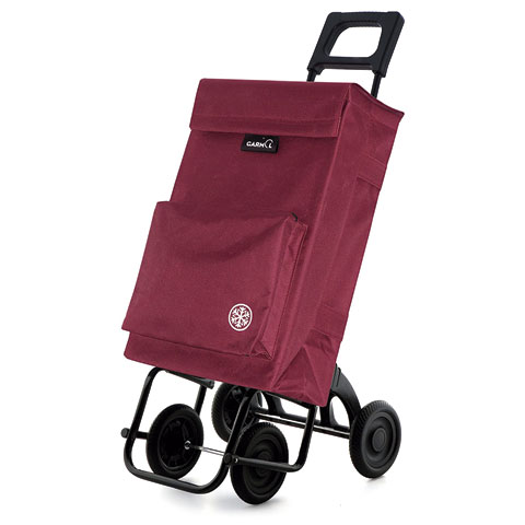 CARRO COMPRA POLIESTER COMBI BOLSA TERMO 4 RUEDAS