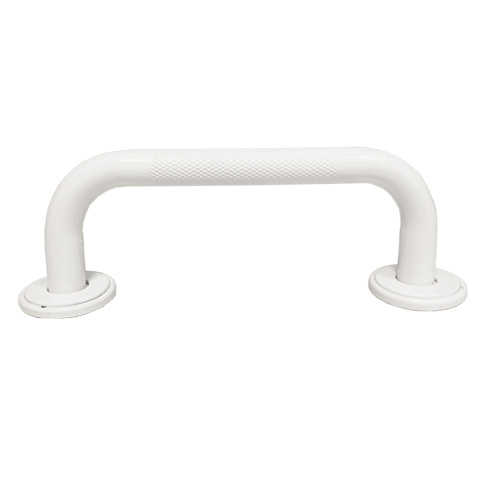 ASIDERO BAÑO ACERO LISO BLANCO 270MM