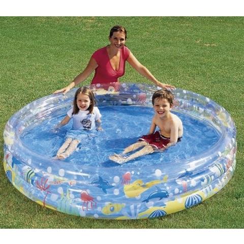 PISCINA HINCHABLE INFANTIL REDONDA  183X33CM
